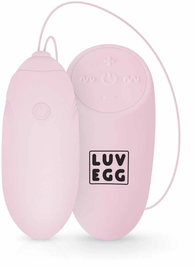 Luv Egg Egg stimuliatorius moterims makšties seksui, 12 režimų
