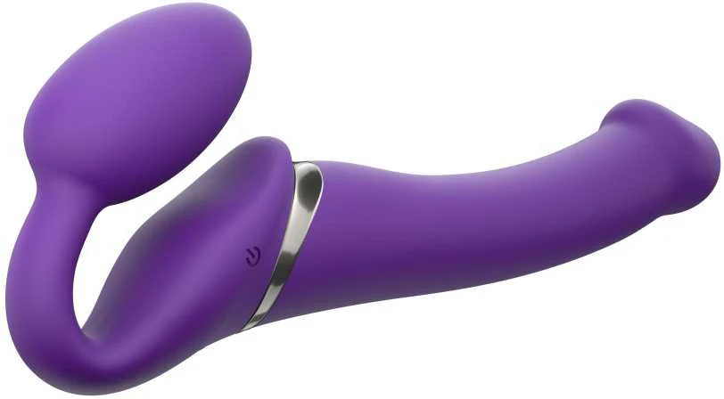 Strap On Me Vibrating Strap-On M Violetinė