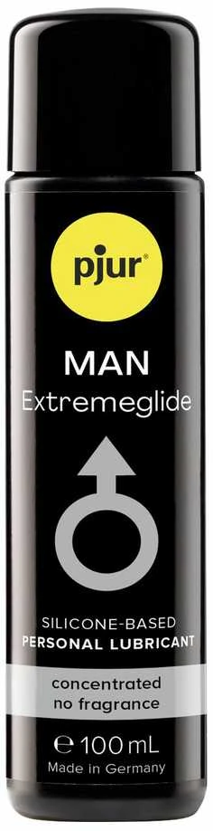 Pjur MAN Premium Extremeglide ilgai išliekantis drėkinamasis gelis silikono pagrindu 100 ml