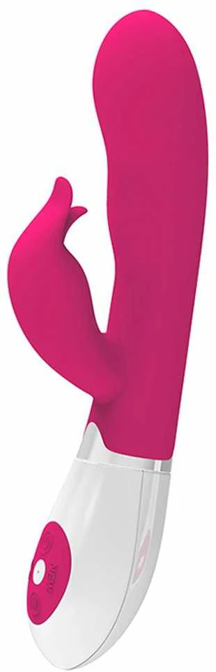 LYBAILE Pretty Love Felix-Silicone Vibrator, 30 fun. vibr. Rožinė