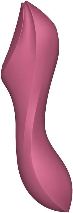 SATISFYER CURVY TRINITY 3 RAUDONAS
