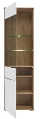BRW ZELE vitrina REG1W1D