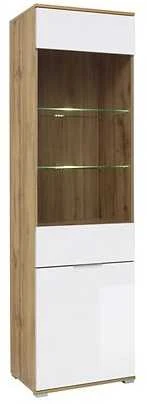 BRW ZELE vitrina REG1W1D
