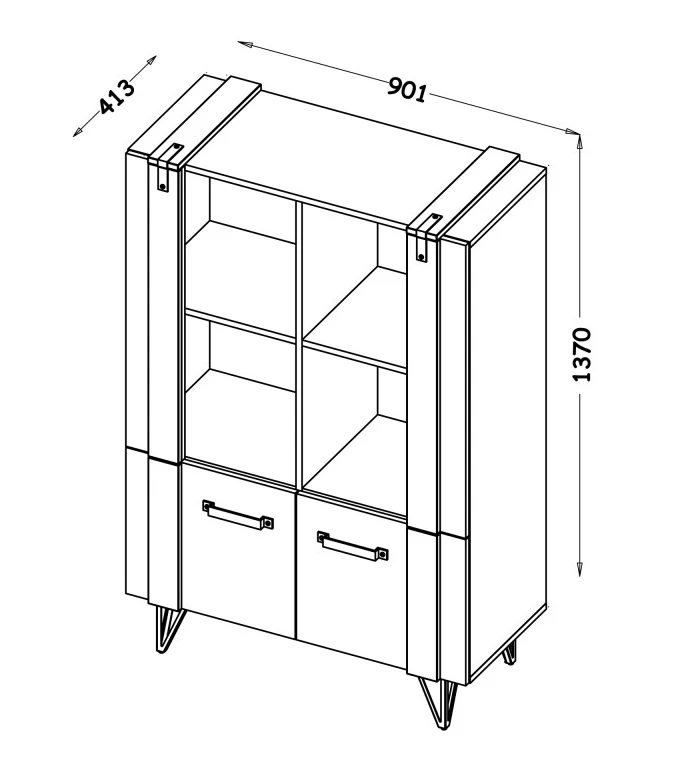 Dolmar Vitrina LOFTER LO4
