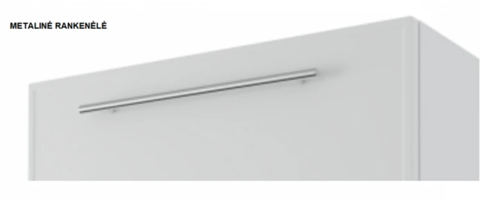 Extom Kampinė pakabinama spintelė Sidabrinis W10 60 36