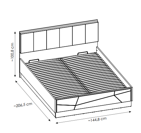 Extom Lova BROLO BROZ03 160 cm pločio