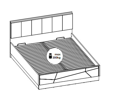Extom Lova BROLO BROZ03 160 cm pločio