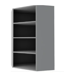 Extom Pakabinama spintelė Sidabrinis W4 10 60
