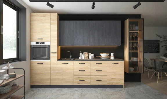 Extom Pakabinama spintelė Sidabrinis W4B 80
