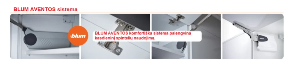 Extom Pakabinama spintelė Sidabrinis W4B 90 AV