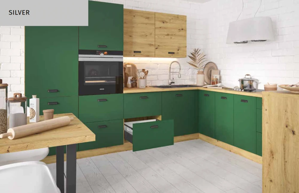 Extom Pakabinama spintelė Sidabrinis W4Bs 60 MDF