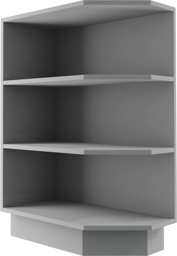 Extom Pastatoma kampinė spintelė Sidabrinis D6 30