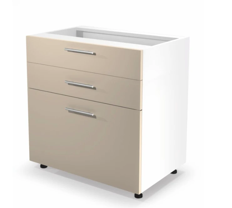 Halmar VENTO D3S-80/82 pastatoma virtuvinė spintelė
