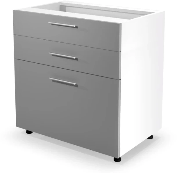 Halmar VENTO D3S-80/82 pastatoma virtuvinė spintelė