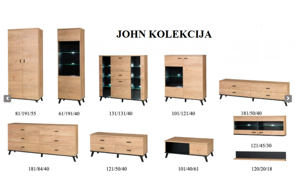 Jurek JOHN 4 vitrina