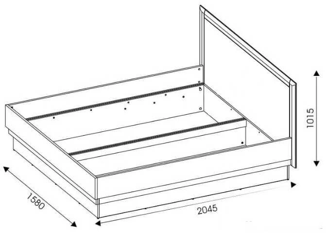 Lova Liveo Besto BT12 140 cm, ruda/balta