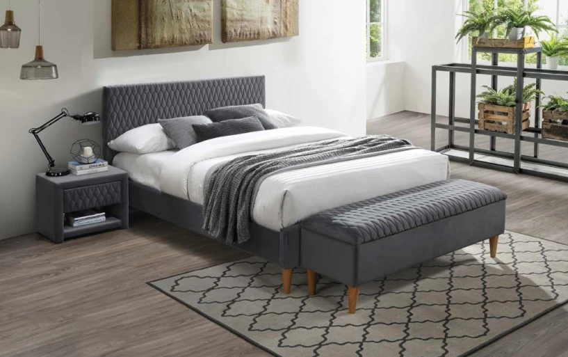Signal Meble Signal Lova AZURRO 160 VELVET