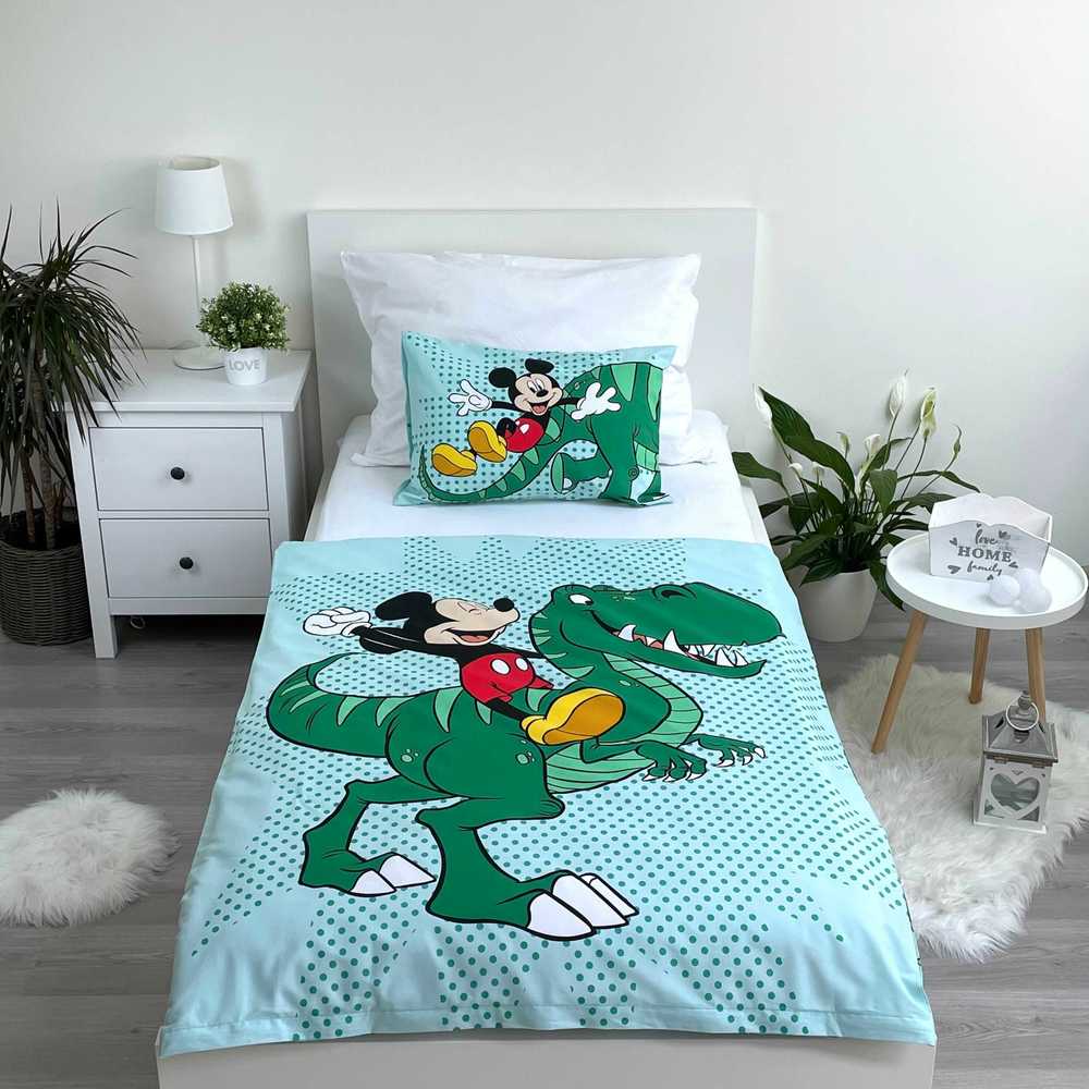 Baby Mickey "Dino" Vaikiškas patalynės komplektas, 100x135 cm + 40x60 cm