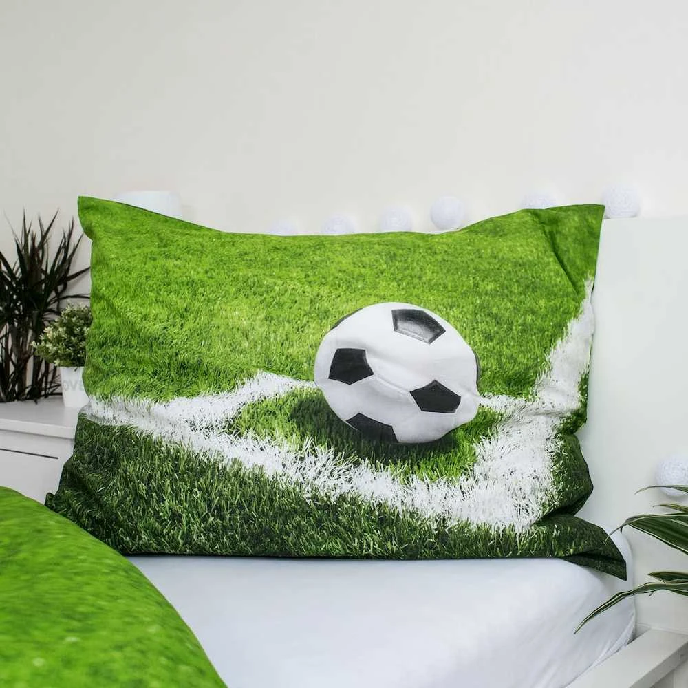 Jerry Fabrics Futbolo kampinė patalynė 140×200cm, 70×90 cm