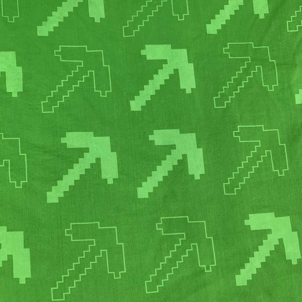 Patalynė bawełniana 140x200 Minecraft 1933 Badges poszewka 70x90 JF 02