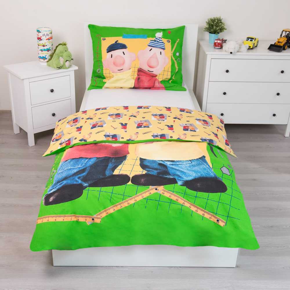 Patalynė bawełniana 140x200 Pat i Mat poszewka 70x90