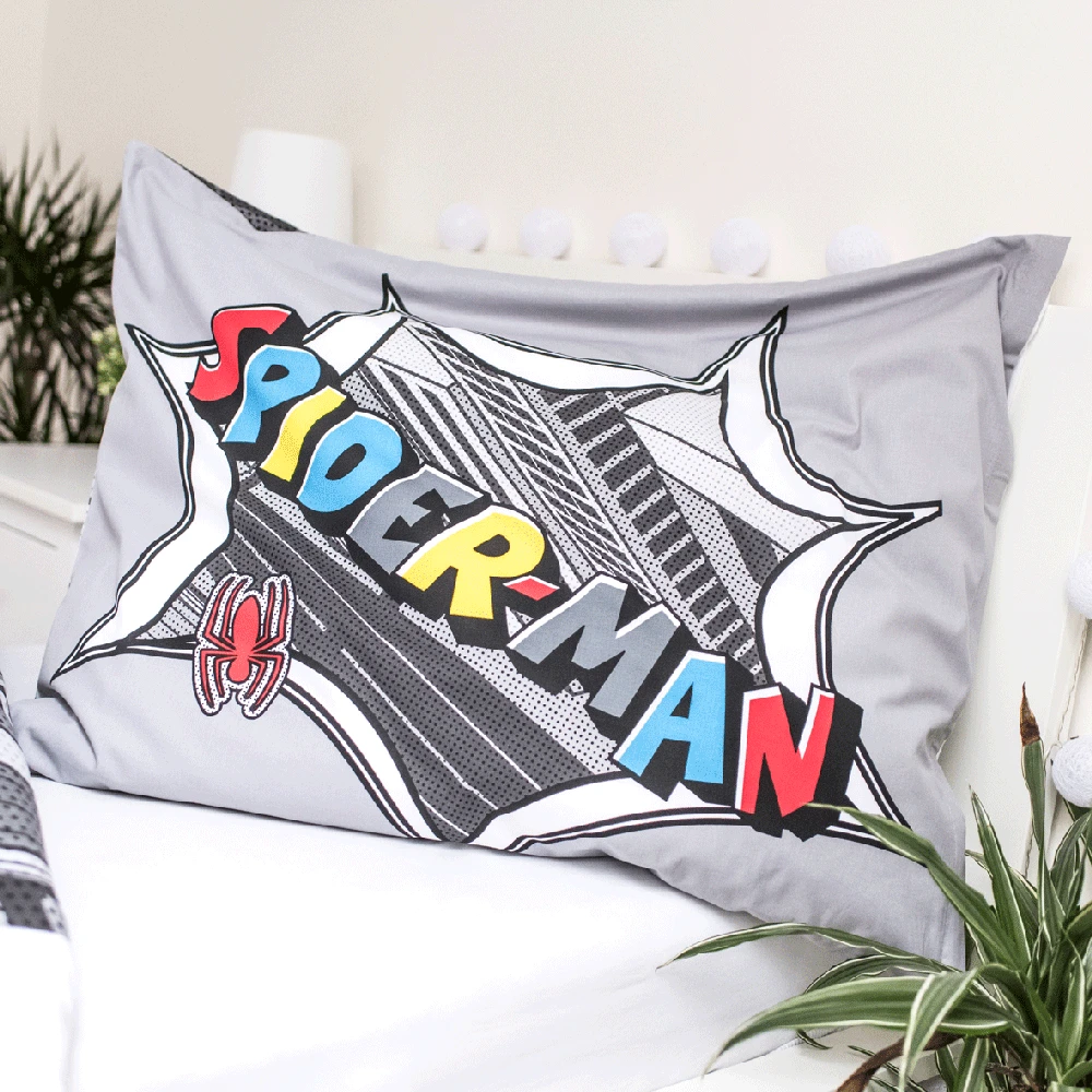 Patalynė bawełniana 140x200 Spiderman Człowiek Pająk pop 1568 poszewka 70x90