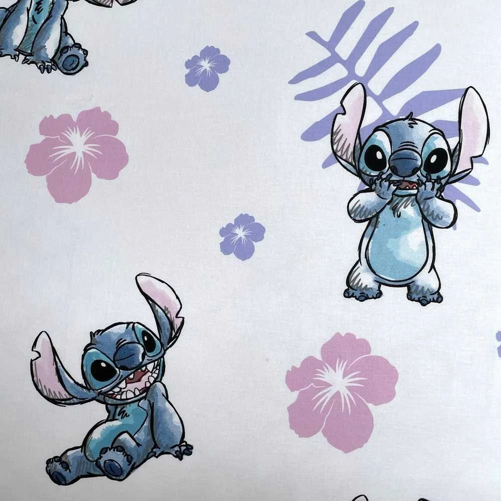 Lilo and Stitch Vaikiška paklodė su guma, 90x200+25 cm
