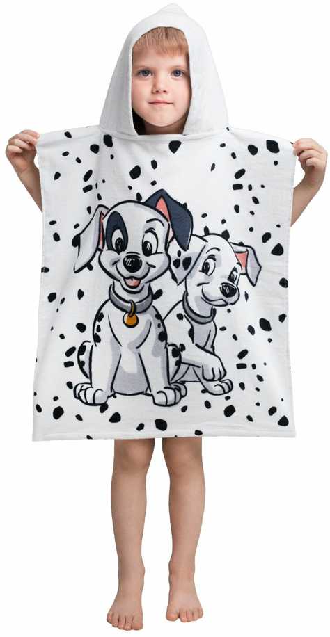 101 Dalmatians "03" Vaikiškas rankšluostis-pončas, 50x115 cm