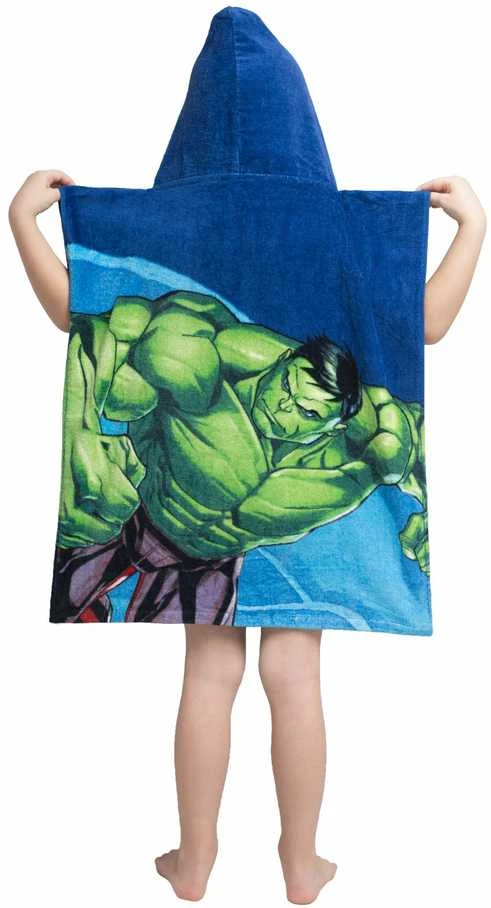 Avengers "Hero" Vaikiškas rankšluostis-pončas, 50x115 cm
