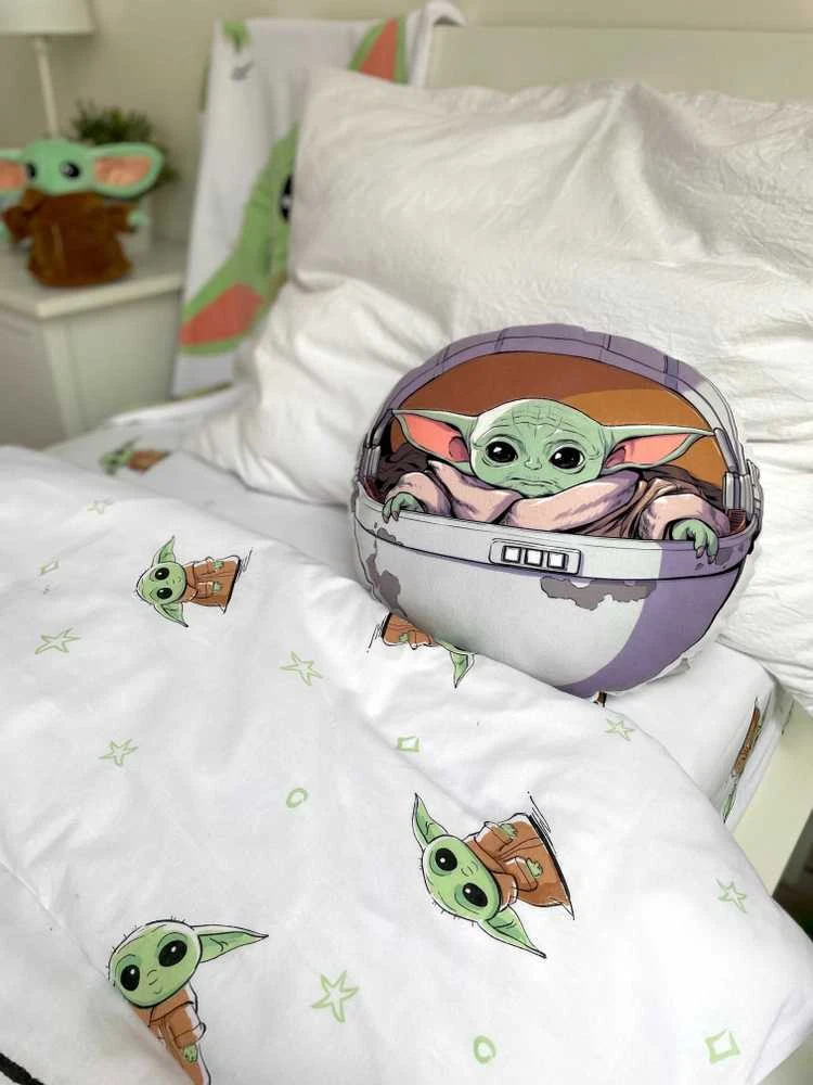 Poduszka dekoracyjna 40 cm Star Wars pilka polarowa kształtka przytulanka