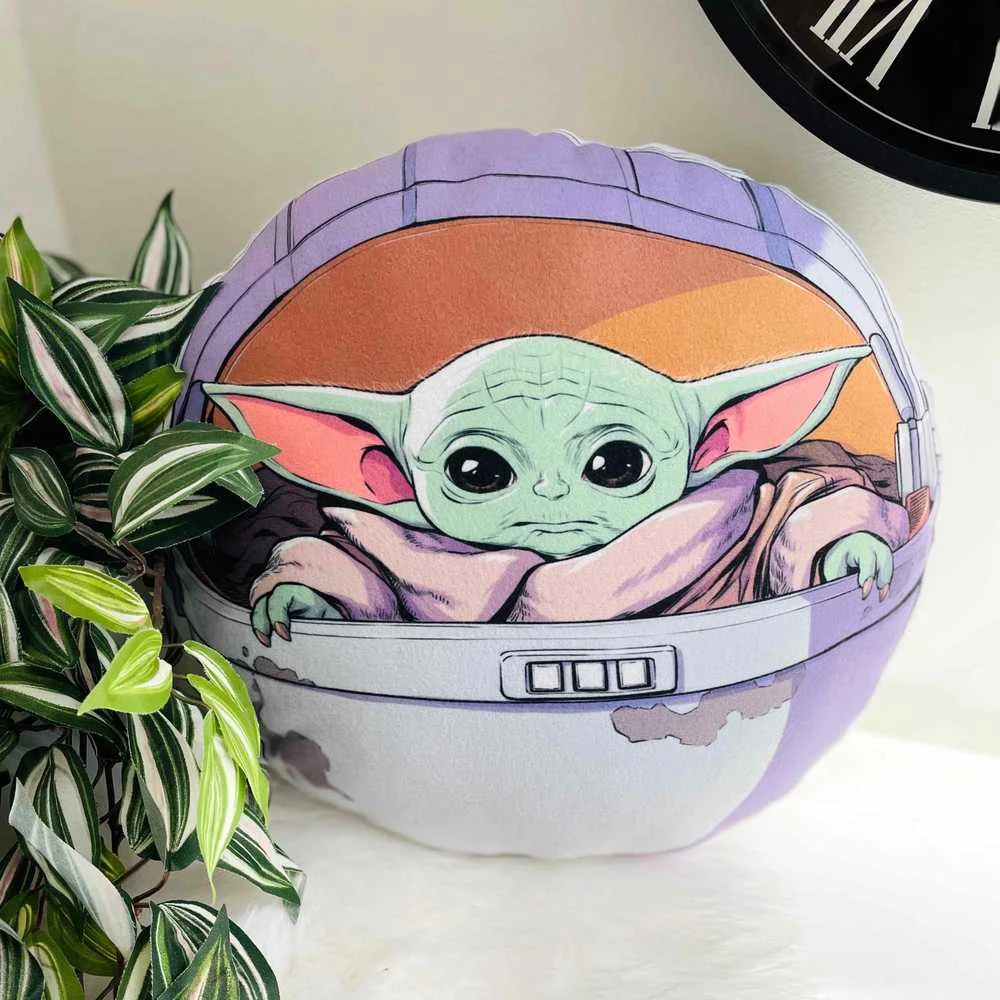 Poduszka dekoracyjna 40 cm Star Wars pilka polarowa kształtka przytulanka