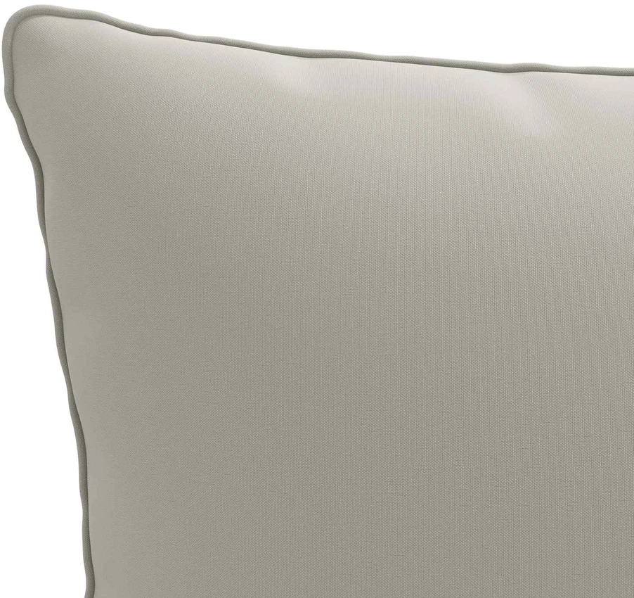 Atlošo pagalvė PUTTEN 100% poliesteris Pilka 60 x 40 x 15 cm