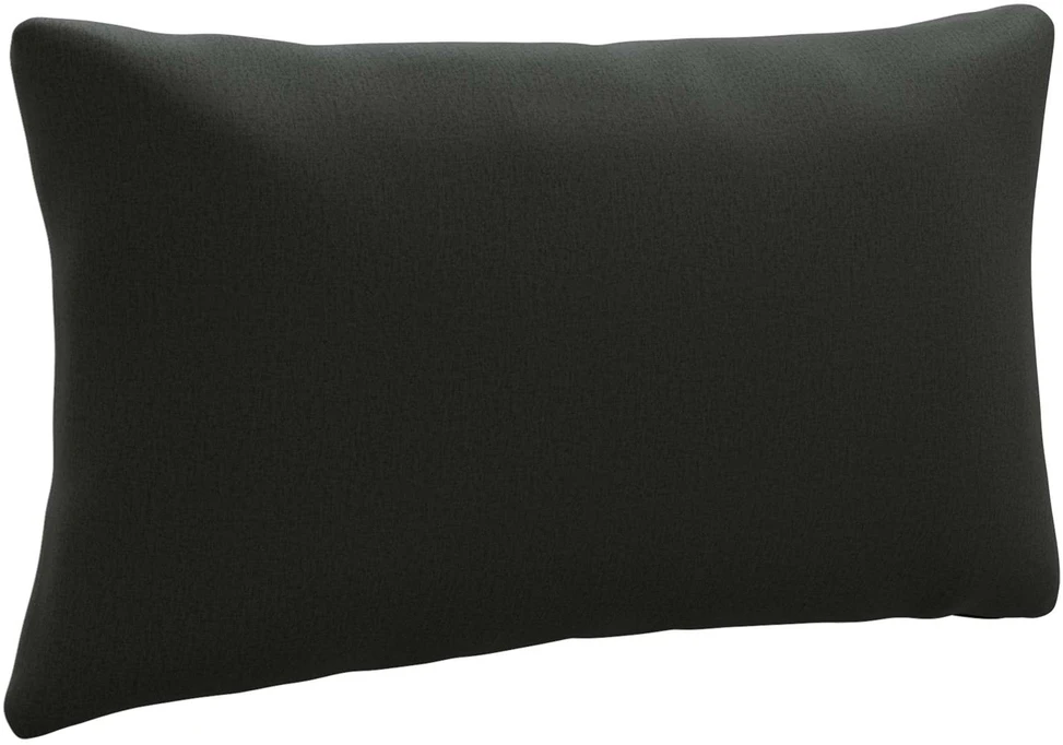 Atlošo pagalvė PUTTEN 100% poliesteris Juoda 80 x 40 x 15 cm