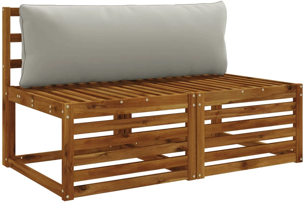 Atlošo pagalvė PUTTEN 100% poliesteris Pilka 120 x 40 x 15 cm