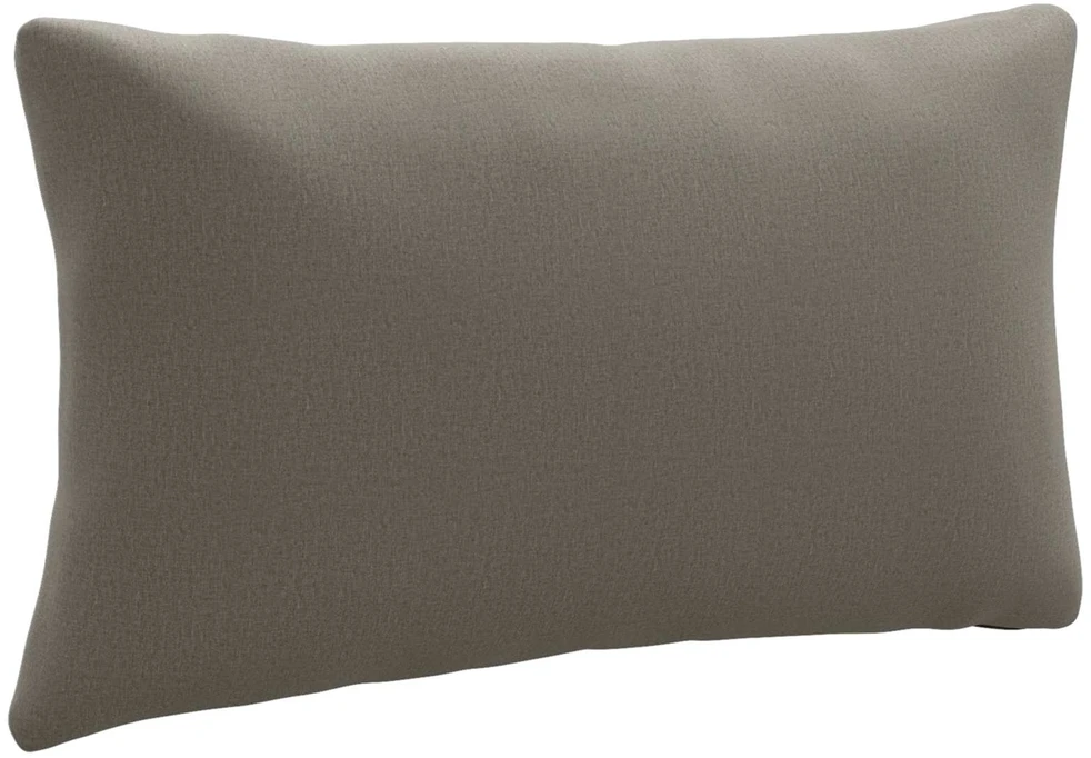 Atlošo pagalvė PUTTEN 100% poliesteris Pilka 80 x 40 x 15 cm