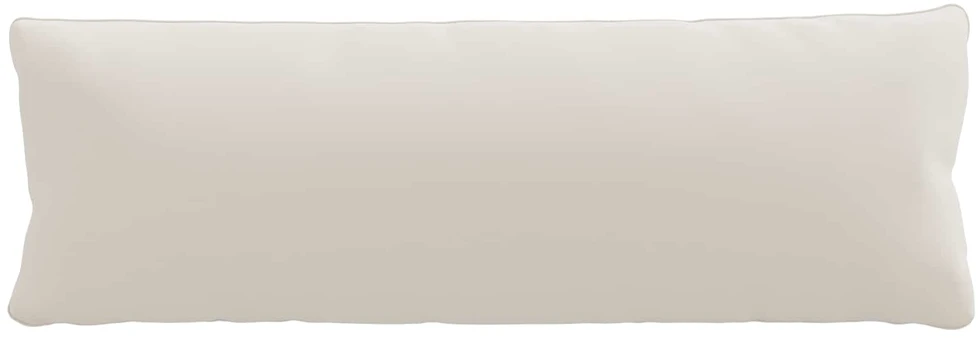 Atlošo pagalvė PUTTEN 100% poliesteris Balta 120 x 40 x 15 cm