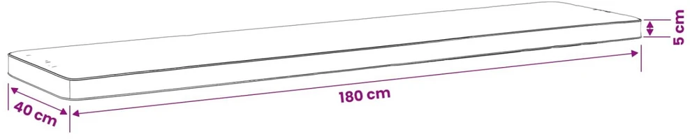 1 dalies suoliuko pagalvė VUGHT 100% poliesteris Šviesiai žalia