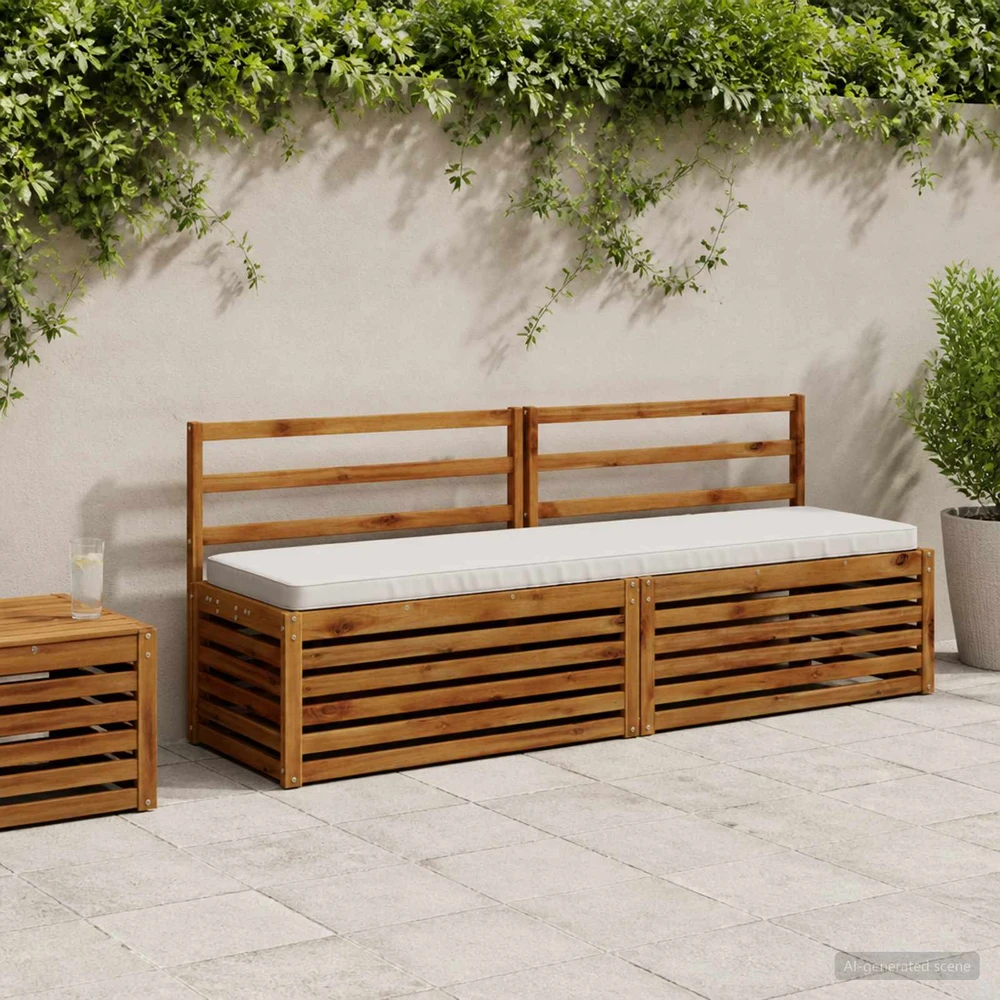 1 dalies suoliuko pagalvė VUGHT 100% poliesteris Balta