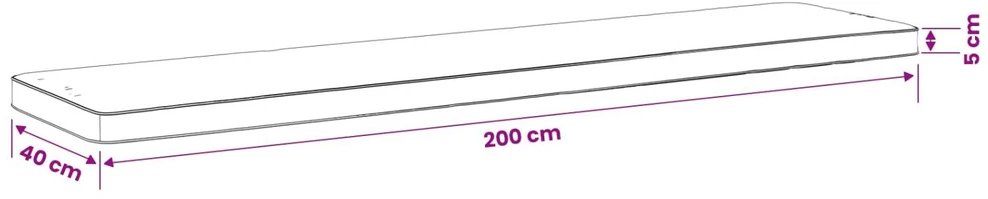 1 dalies suoliuko pagalvė VUGHT 100% poliesteris