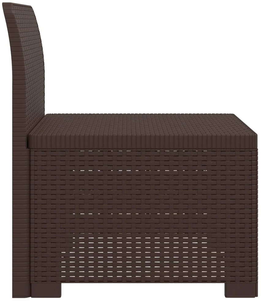 1-Vietis Sodo Sofas, Atrodo kaip Ratano PP Ruda