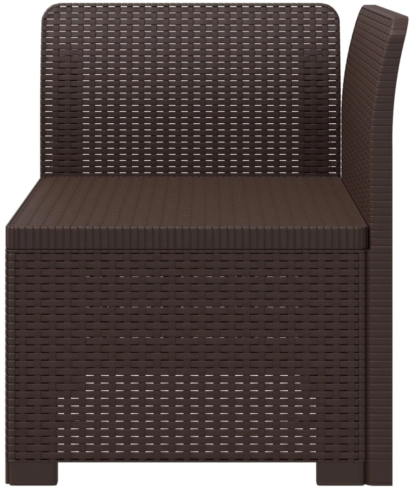 1-Vietis Sodo Sofas, Atrodo kaip Ratano PP Ruda