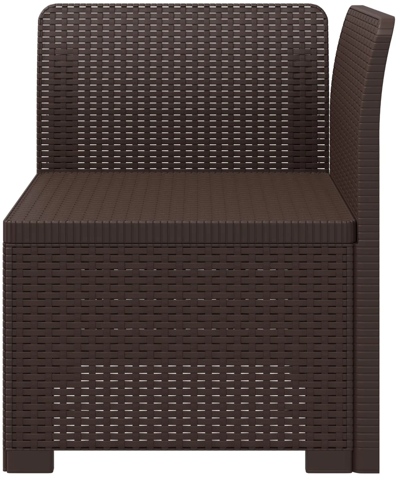 1-Vietis Sodo Sofas, Atrodo kaip Ratano PP Ruda