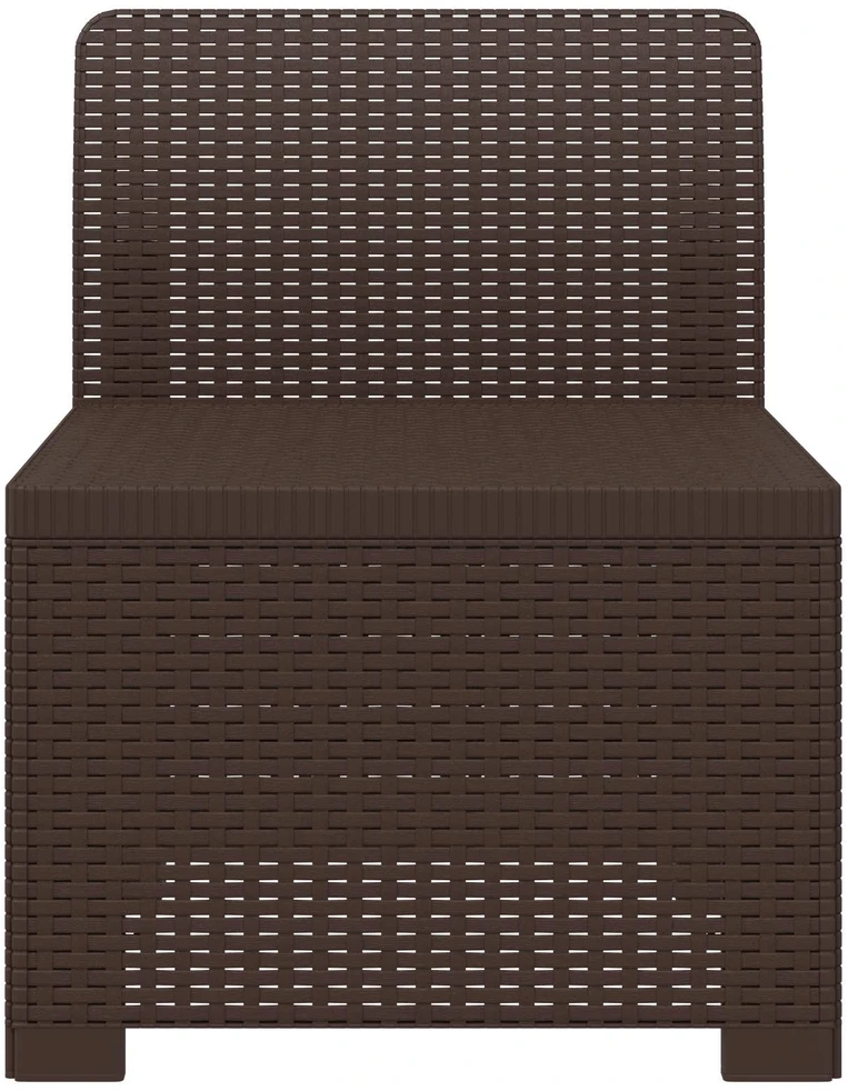 1-Vietis Sodo Sofas, Atrodo kaip Ratano PP Ruda