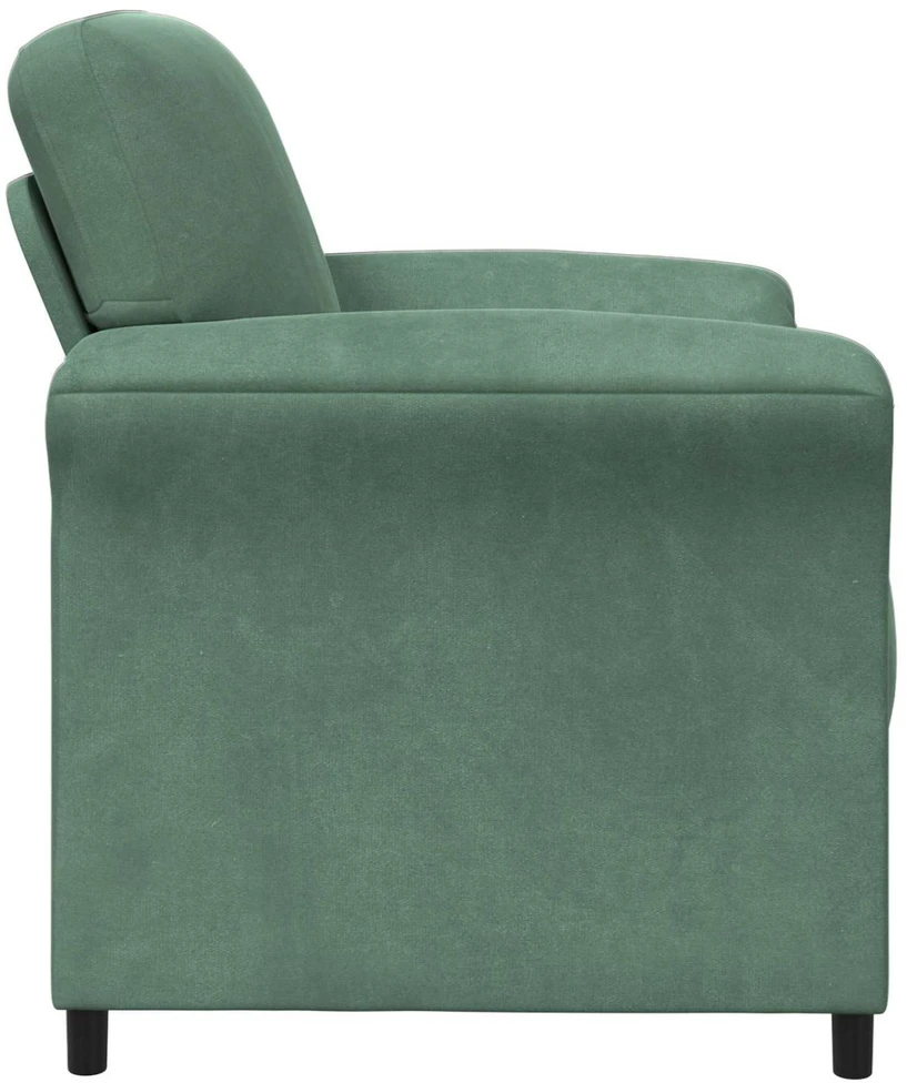 1 vietos sofa Jūrinė žalia 88 x 83 x 95 cm Aksomas