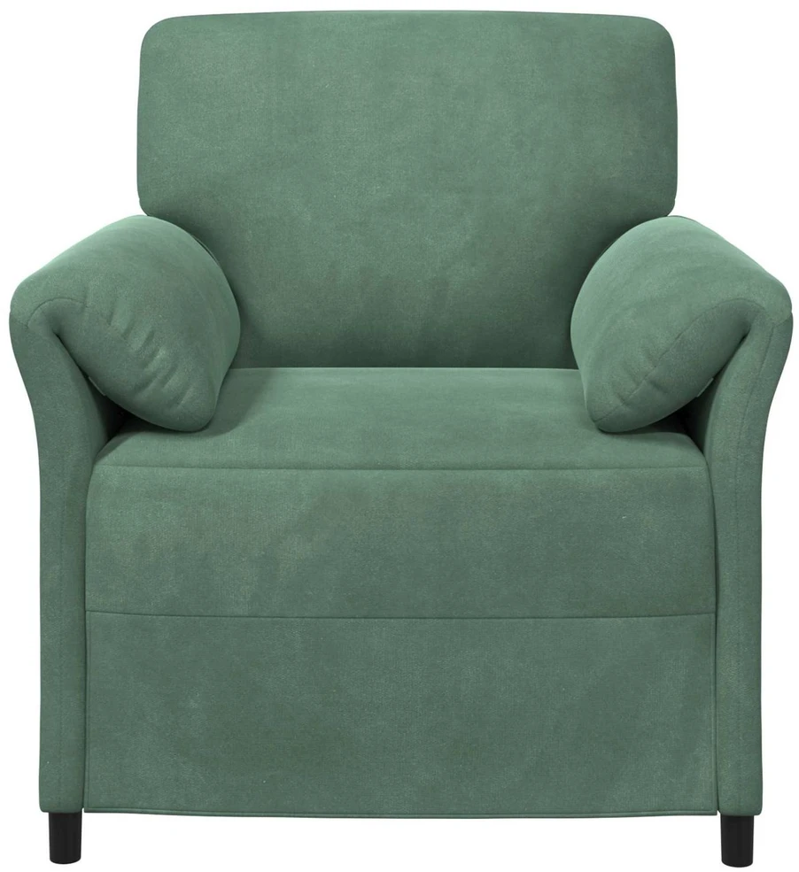 1 vietos sofa Jūrinė žalia 88 x 83 x 95 cm Aksomas