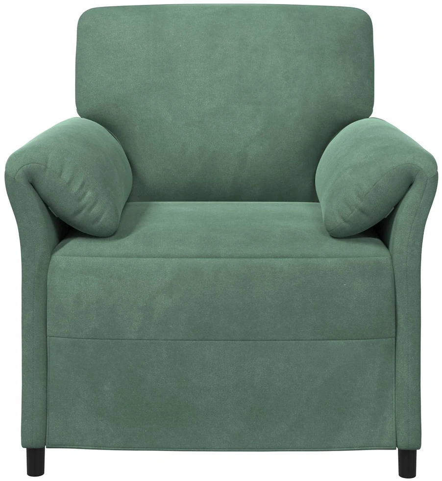 1 vietos sofa Jūrinė žalia 88 x 83 x 95 cm Aksomas