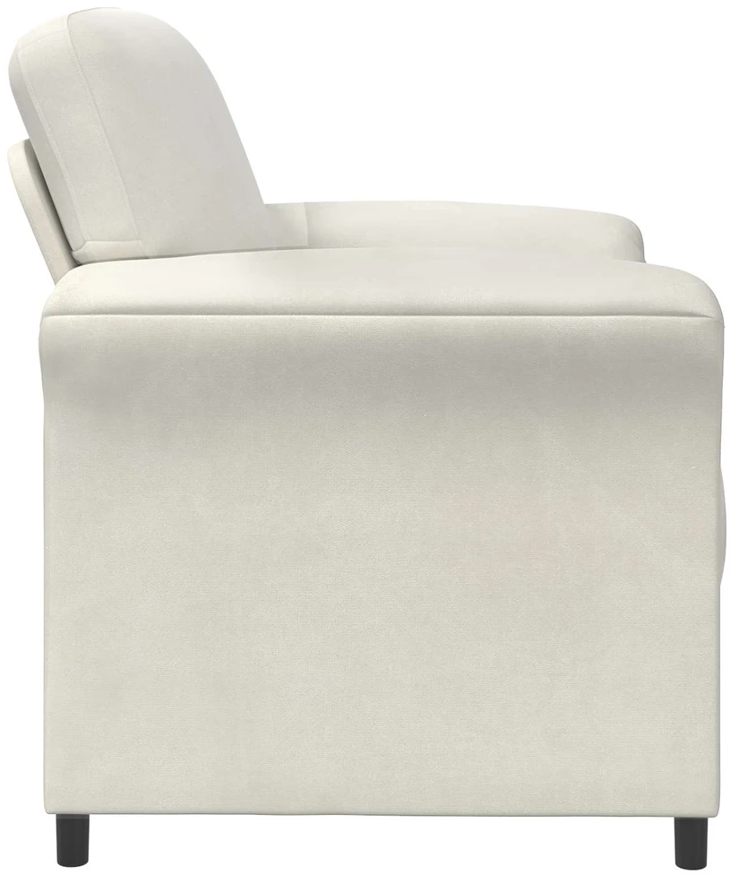 1 vietos sofa Kreminė 88 x 83 x 95 cm Aksomas