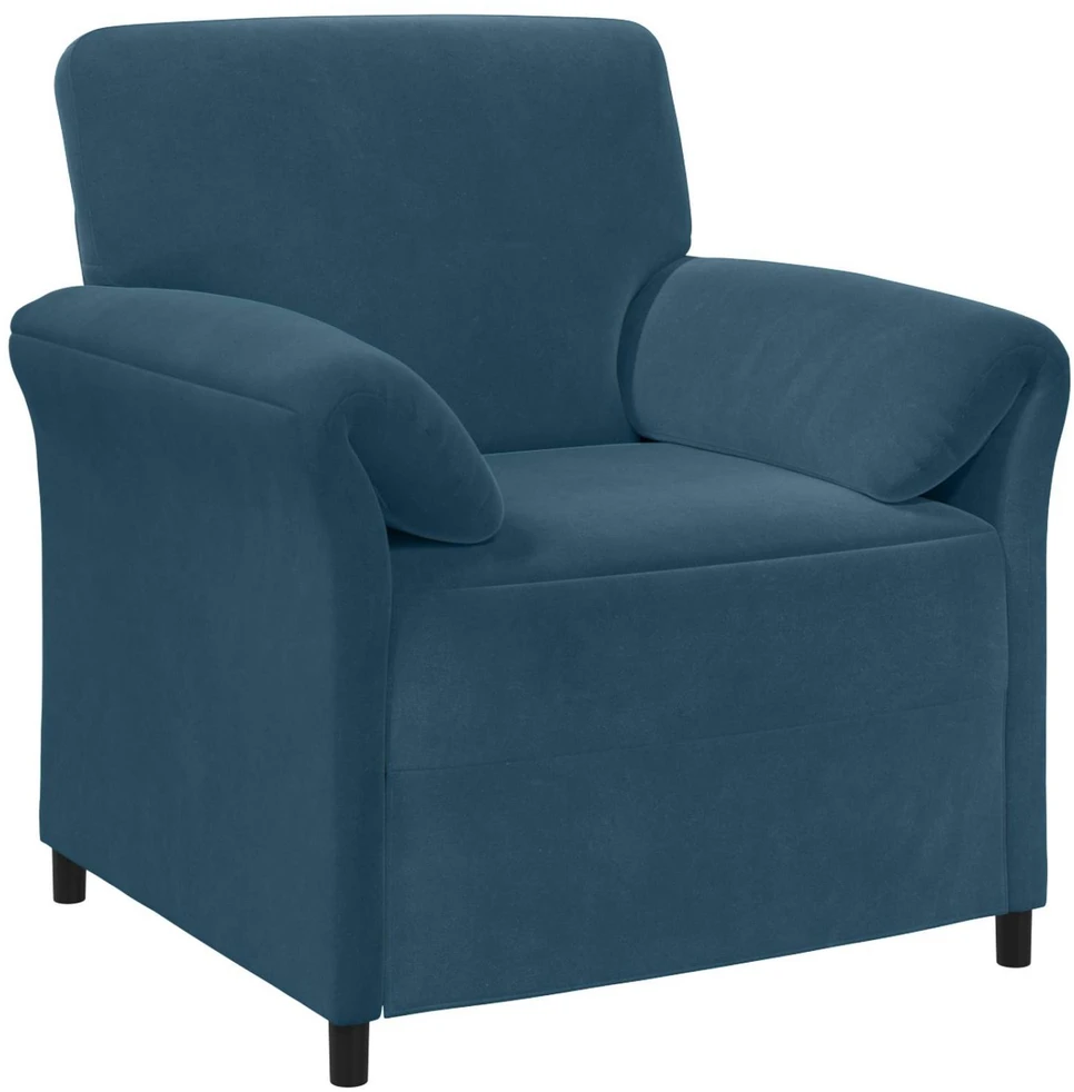 1 vietos sofa Mėlyna 88 x 83 x 95 cm Aksomas