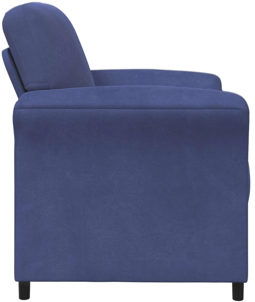 1 vietos sofa Policijos mėlyna 88 x 83 x 95 cm Aksomas