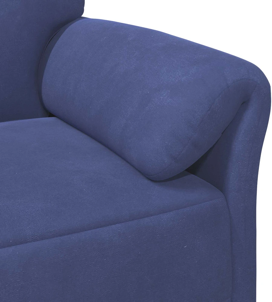1 vietos sofa Policijos mėlyna 88 x 83 x 95 cm Aksomas